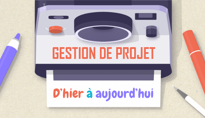 Infographie : La gestion de projet d’hier à aujourd’hui