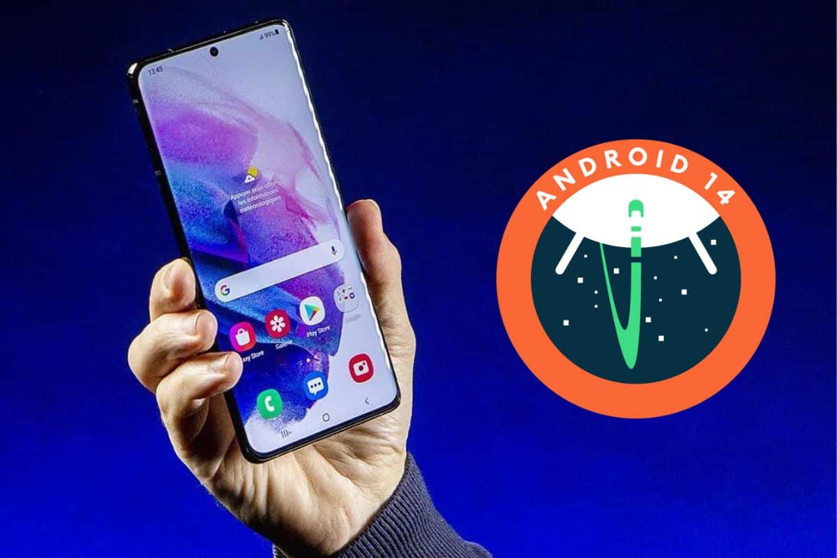 Android 14 sur Samsung Galaxy