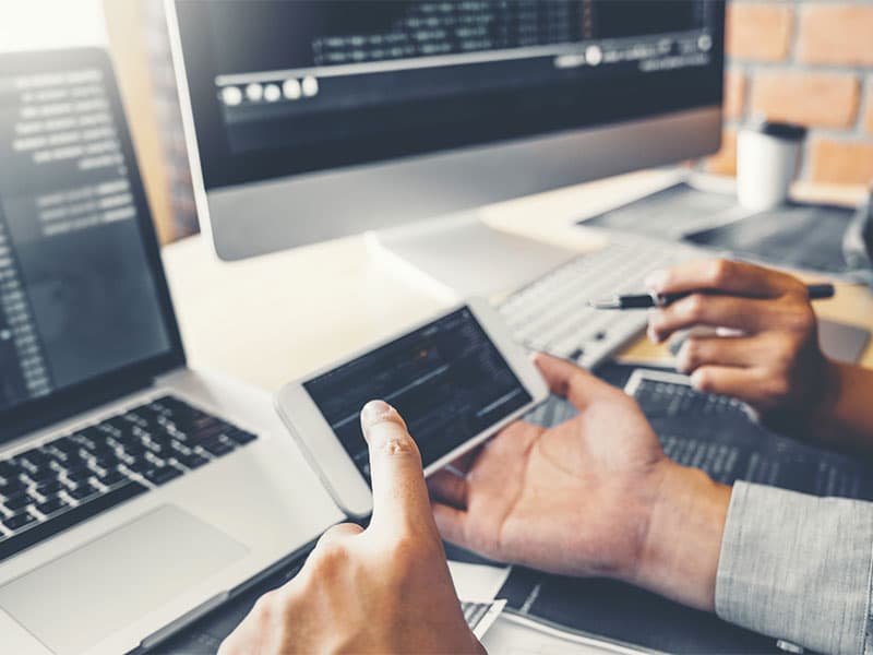 application métier entreprise