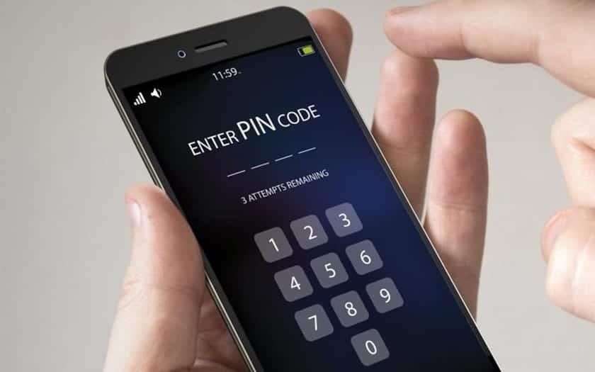 code pin