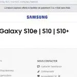 samsung galaxy s10 names confirmed in france