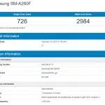 Galaxy A series Android Go handset (SM-A260F)